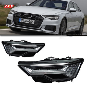Conjunto de Faros Delanteros LED de Alta Calidad para A6 A6L C8 2019-2024, Lente de Proyector de 100W, Accesorios para Automóviles, Nuevo y de Alta Gama - Product Image 3