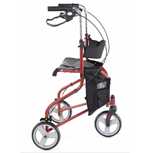 Tri Rollator Walker pliable en usine OEM avec siège et chaises Scooter pour handicapés - Product Image 4
