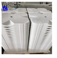 Mât d'antenne portable 900mhz Omni Ressort télescopique Fonction d'absorption des chocs FRP Starlink Radôme Utilisation extérieure pour l'aéroport