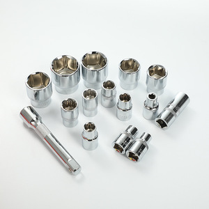 32ピースクロームOEMカスタマイズ可能自動修理ソケットコンビネーションツールセット1/2大型ラチェットレンチハードウェア自動メンテナンスツール - Product Image 3