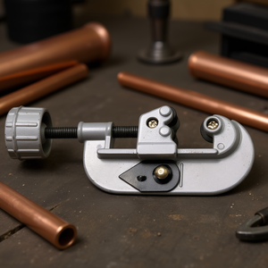 Coupe-tuyaux Fervi pour tuyaux en cuivre de 1/2 à 2 pouces, outil de coupe réglable - Product Image 3