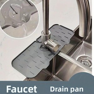 Alfombrilla de Drenaje Plegable para Cocina, Antiderrames, Impermeable, Bloqueadora de Agua, Accesorio para Encimera, Venta al Por Mayor - Product Image 1