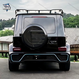 Nuevo kit de carrocería <span class=keywords><strong>G900</strong></span> MAY PP para <span class=keywords><strong>Mercedes</strong></span> Benz Clase G W464 AMG Grill Parachoques trasero delantero Rejilla Guardabarros Spoiler Consejos Bodykit - Product Image 4