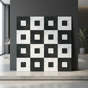 Série numérique de carreaux en céramique numérique classiques mats 300x300mm, antidérapants, faciles à nettoyer, design de surface, carreaux extérieurs pour sols. - Product Image 3