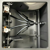 Imprimante 3D FDM Bambu Lab P1S Combo AMS multi-couleurs entièrement fermée CoreXY 500 mm/s 256x256x256 mm avec plateau PEI pour prototypage en atelier