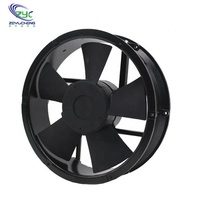 Ventilateur de refroidissement à double roulement à billes 220V 12v/24v DC moteur électrique AC 22060 matériau de lame en plastique OEM personnalisable pour purificateur d'air