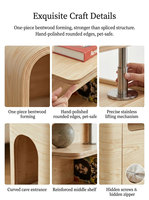 Meuble multifonctionnel pour animaux de compagnie, maison pour chat en bois, table d'appoint avec compartiment de rangement, roulettes, nid pour chat, décoration intérieure
