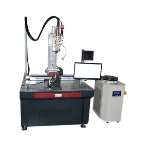 Soudeuse laser à fibre 1064 nm pulsée pour acier inoxydable, refroidie par eau, type table CNC automatisée, haute précision - Product Image 1