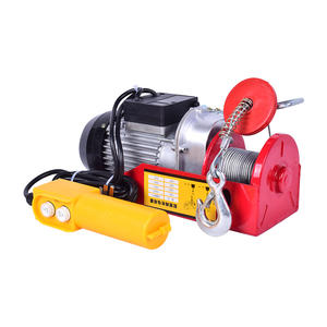 <span class=keywords><strong>Mini</strong></span> treuil électrique à câble métallique à crochet fixe 100 kg 200 kg Micro treuil électrique 110v 220v - Product Image 1