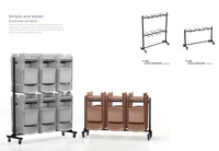 Chaises pliantes d'extérieur en plastique à prix abordable, mobilier de jardin empilable en plastique PP imitation rotin