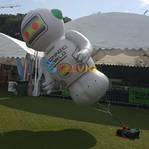 巨型充气电影角色充气装饰氦气机器人游行气球广告