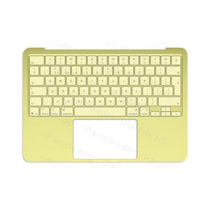 Nouveau pour MacBook Neo A3404 – Boîtier supérieur avec <span class=keywords><strong>clavier</strong></span> US, UK, arabe, danois, allemand, espagnol, <span class=keywords><strong>français</strong></span>, italien – Citrus 2026 - Product Image 2