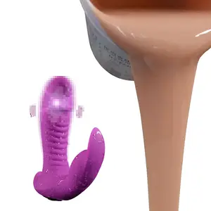 Caoutchouc de silicone moulé à vie pour le corps humain gel de silicone pour jouets sexuels matériaux en silicone liquide à faible rétrécissement