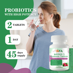 Private Label Service Womens Probiotic Tablets with Lactobacillus Rhamnosus Promote Regularity <b>Supplement</b> - Product Image 4