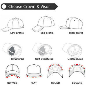 Qianzun 스포티 구조화되지 않은 100% 면 야구 모자 편지 패턴 로고와 개인 다크 브라운 아빠 모자 - Product Image 5