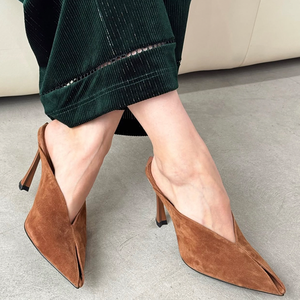 Scarpe Eleganti per Banchetti e Ufficio con Tacco Alto e Punta Affusolata, Tendenza Moda Estiva e Autunnale - Product Image 6