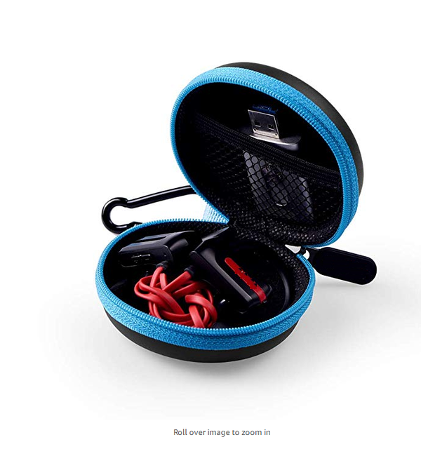 EVA Hard Shell Fashion Protective Earphone Case with Zipper Closure Bluetooth Cable Storage OEM Customizable Lianping Brand