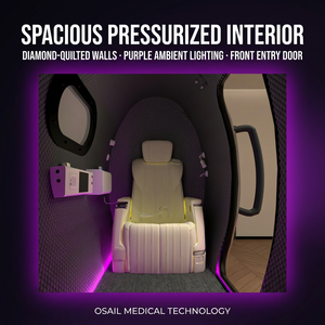 Osail Factory Hot <strong>Sale</strong> Hard Shell Micro <strong>Hyperbaric</strong> Oxygen <strong>Chamber</strong> Home Use Single Person <strong>Chamber</strong> 2.0 ata - Product Image 4