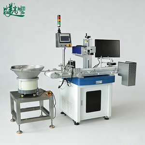 Machine de marquage laser UV entièrement automatique pour bouchons avec inspection et rejet par vision pour codes QR/dates/logos anti-contrefaçon - Product Image 6