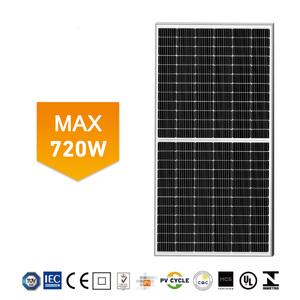 Panneaux solaires monocristallins demi-cellules de haute qualité 132 cellules 700W 720W, vente en gros usine - Product Image 2