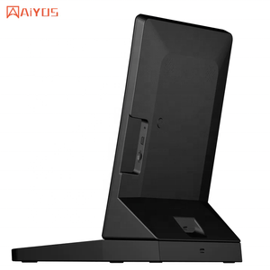 AIYOS R & D9.7インチテーブルスタイルタッチスクリーンデジタルLCDサイネージ広告用Androidシステムオプションのワイヤレス充電 - Product Image 4