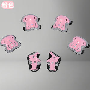 6개입 어린이 청소년 스포츠 장비 무릎 손목 팔꿈치 손바닥 보호대 세트 라이딩 스케이팅 스케이트보드 밸런스 바이크 - Product Image 4