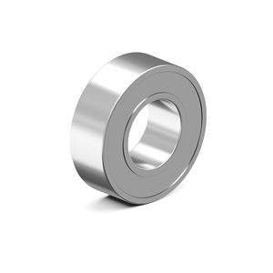 Cuscinetti a Sfera Miniaturizzati GCR15 C3 in Acciaio a Singola Fila con Scanalatura Profonda, Schermati e Lubrificati con Grasso - Product Image 1