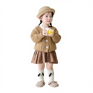 Calzini per Bambini a Tema Cappuccetto Rosso, Cartone Animato Giapponese Autunnale, Cucciolo Tridimensionale con Grandi Orecchie - Product Image 1