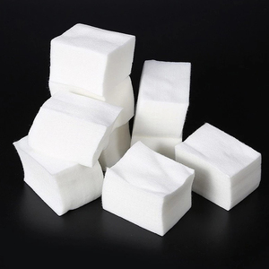 4x4 биоразлагаемые косметические одноразовые очищающие квадратные ватные диски для снятия макияжа - Product Image 3