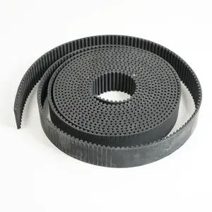 YONGLI Industrial Machinery Timing Belt STD 3m 5m 8m Black PU Timing Belt PU Synchronous Belt