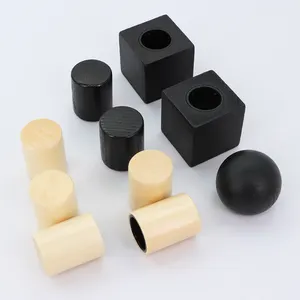 Hot Sell 15mm Crimp Type Scent Package Parfum Caps Multi-shape Material Perfume Bottle Zamac Magnetic Cap Wooden Lid