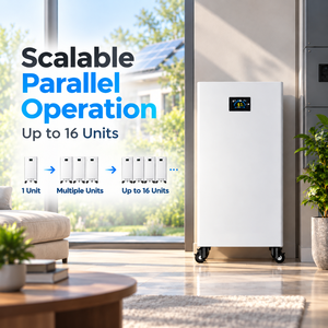 แบตเตอรี่เก็บพลังงานภายในบ้าน 51.2V 16Kwh 48V แบบตั้งพื้น พร้อมระบบ Smart BMS สำหรับสำรองไฟบ้าน - Product Image 2