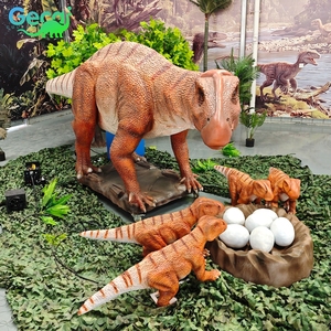 <span class=keywords><strong>Dinosaure</strong></span> herbeur animatronique personnalisé pour parc à thème jurassique |   Modèles de dinosaures réalistes directement de l'usine - Product Image 2