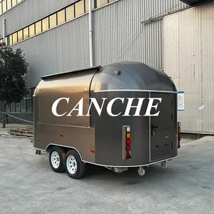 Camión de Comida Móvil Personalizado para Helados, Café y Bagels, Remolque Eléctrico de Comida en Venta - Product Image 3