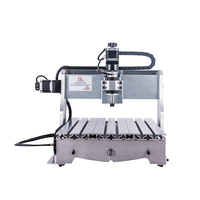 CNC routeur graveur 3040 500W gravure forage fraiseuse 1605 vis à billes pour le travail du bois métal PCB plastique 300x400mm