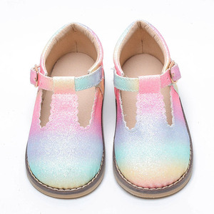 Uniformes Escolares Personalizados al por Mayor, Zapatos de Vestir para Niños de Cuero Genuino - Product Image 1