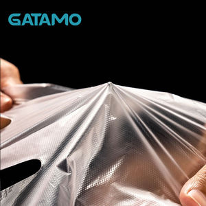 Guantes Desechables de Plástico HDPE Transparentes Plegables para Uso Diario en el Hogar, Aptos para Alimentos, Resistentes al Aceite, de Grado Alimenticio - Product Image 4