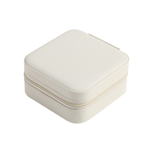 맞춤형 로고 블랙 벨벳 주얼리 상자 (금박 & 압인 처리), 화장품 및 주얼리 진열 & 보관용 - Product Image 5