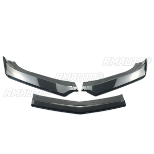 3 pièces pour Camaro SS 16-21 / LS LT RS 19-21, kit carrosserie de spoiler de pare-chocs avant, accessoires style fibre de carbone - Product Image 5