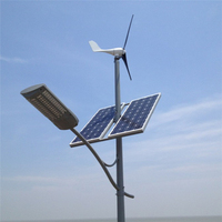 Éolienne à aimant permanent à axe horizontal de 1500 W avec un diamètre de rotor de 1,6 m et une sortie 12 V/24 V/48 V pour usage domestique et agricole