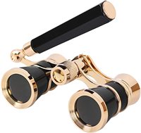 3X25 Metal Porro FMC Opera Glass Binoculars Multi-Coated Lenses Mini High-Definition High-Magnification for Concert Stage