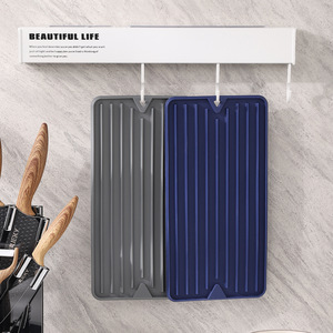 Tapis de séchage de vaisselle en silicone, style classique, sets de table de cuisine durables et résistants à la chaleur pour comptoir - Product Image 4