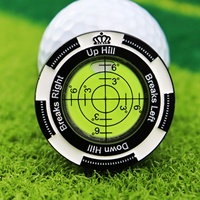 Marcador de Bolas de Golf Magnético Personalizado de Plástico al por Mayor, Mini Nivel de Burbuja para Alineación, Venta Caliente