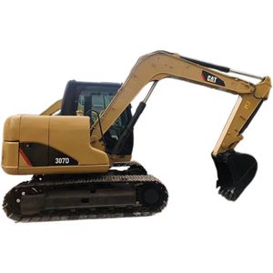 Mini excavadora de 7 toneladas de segunda mano, bomba de engranajes de motor de excavadora sobre orugas CATT 307d 306D 307e 308C 308D 312D 315D 320C 320D - Product Image 1