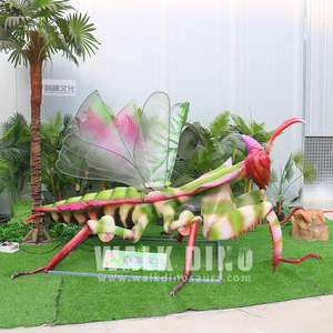Robot Mantis de orquídeas animatrónicas de tamaño real: modelo de insecto con efecto de movimiento y sonido para exhibiciones zoológicas, museos de ciencia y parques - Product Image 3