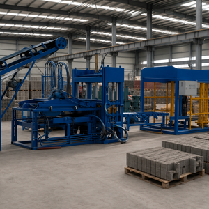 Machine à fabriquer des blocs <span class=keywords><strong>de</strong></span> béton entièrement automatique QT 6-15, machine à fabriquer des briques en <span class=keywords><strong>ciment</strong></span>, machine à fabriquer des dalles <span class=keywords><strong>de</strong></span> pavage en <span class=keywords><strong>ciment</strong></span> - Product Image 1