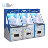 Kit de mini borne d'arcade de luxe à monnayeur, jeu de poussée de pièces de monnaie, borne à jetons