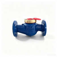 Compteur d'eau chaude mécanique de haute précision de qualité industrielle DN50