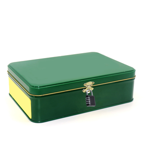 Benutzer definiertes neues Design Kreative Sammlung Spaß Spielzeug Blechdose Verpackung <span class=keywords><strong>Scan</strong></span>-Code zum Öffnen der Box Passwort Lock Blind Box - Product Image 2