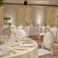Chaise de banquet empilable à bon prix pour mariage, structure métallique, couleur blanche, chaise d'événement en promotion